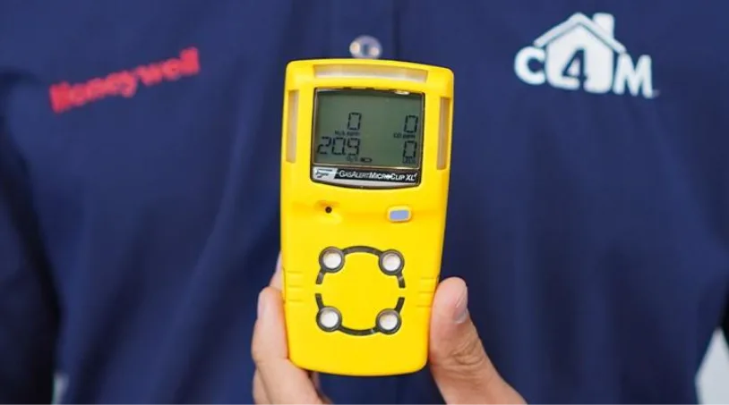 Detector de gás portátil por difusão